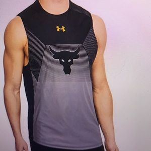 The Rock Under Armor Tank
